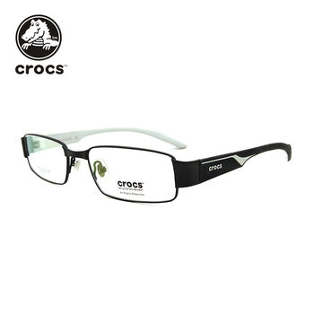 ເກົາຫຼີໃຕ້ Crocs eyeglass frame ຮູບແບບນັກສຶກສາແວ່ນຕາແສງສະຫວ່າງປ້ອງກັນຕາ flat myopia CF307