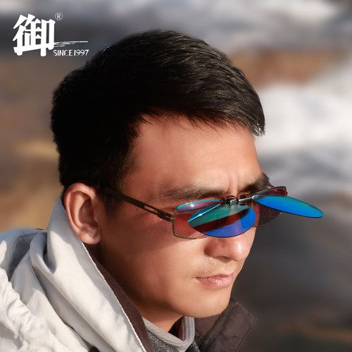 御牌直接夹近视镜使用夹片式垂钓鱼眼镜AR减反膜偏光增晰逆光看漂 - 图3