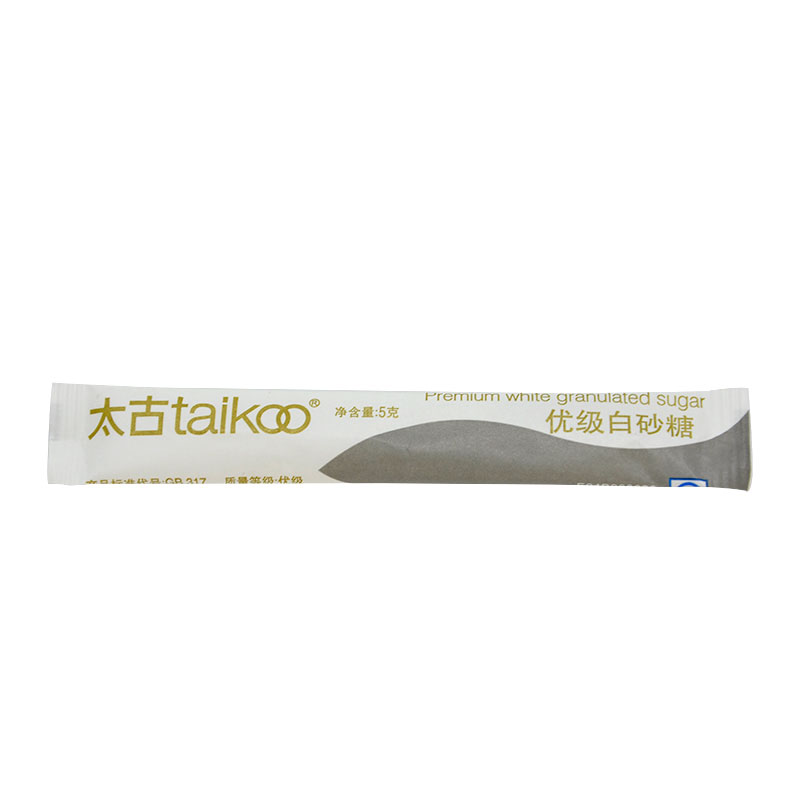 Taikoo太古白砂糖 白糖包条糖 咖啡糖包红茶调糖伴侣5gX100小条装 - 图3