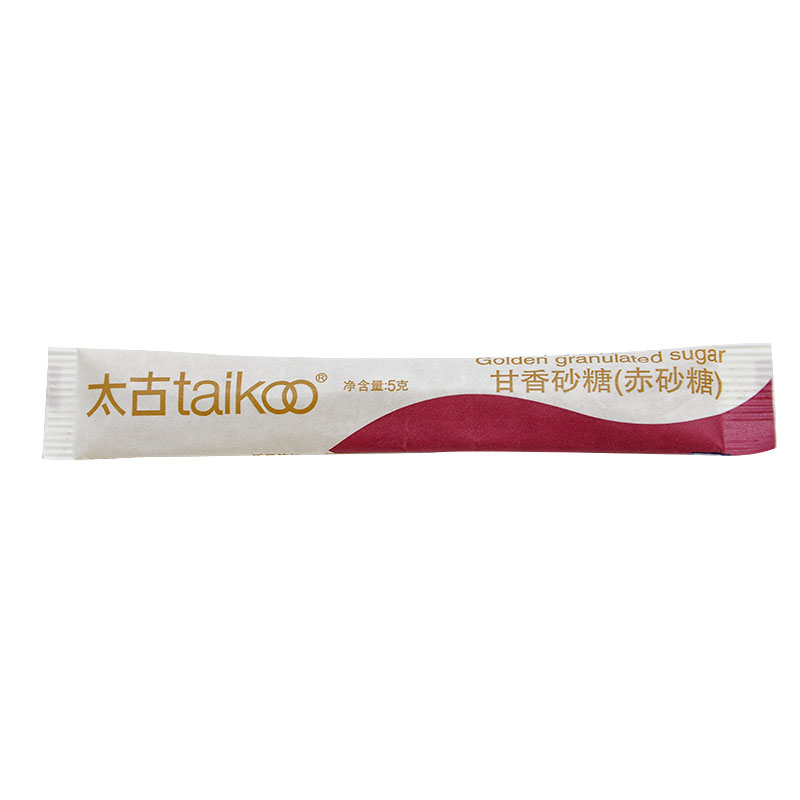 Taikoo太古赤砂糖糖包优质黄糖包条糖咖啡调糖红茶伴侣5gX100条装 - 图3