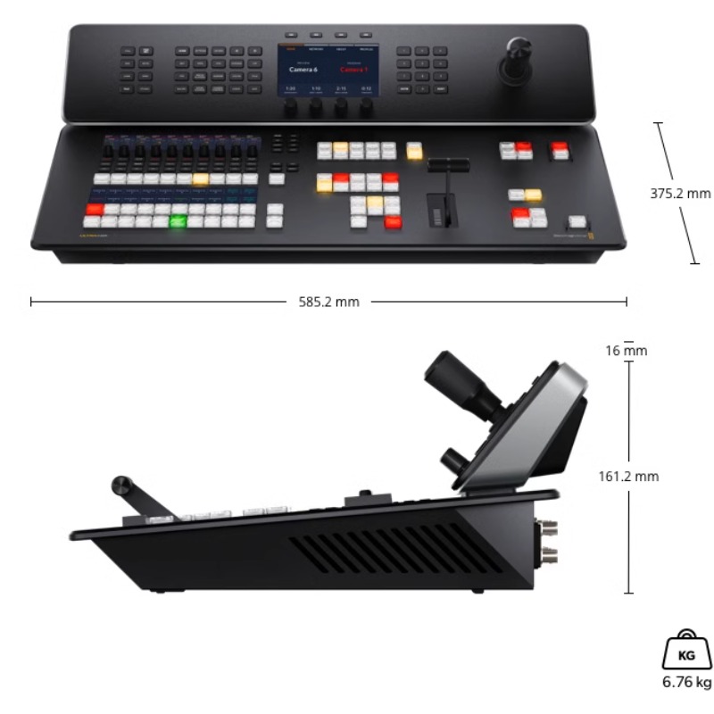 Blackmagic Design BMD ATEM Television Studio 4K8切换台导播台 4k 8路导播-图1