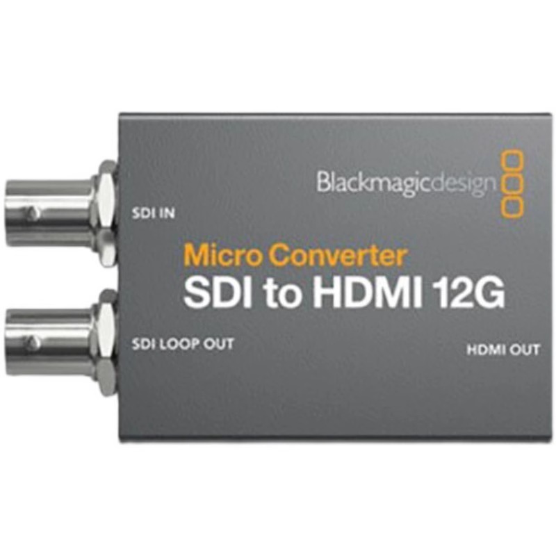 Blackmagic Design BMD视频信号格式转换器Micro Converter BiDirectional SDI/HDMI 12G互转-图2