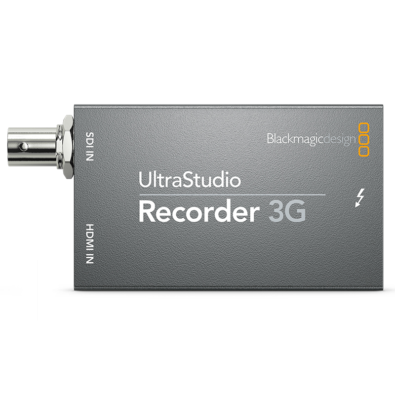 Blackmagic Design  UltraStudio Recorder 3G采集卡雷电3 BMD DaVinci Resolve调色高清直播盒 - 图1