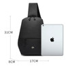 Danish Vanle multifunctional water-repellent chest bag shoulder bag
