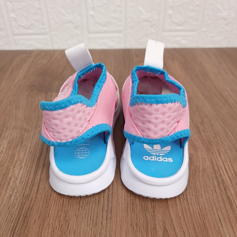 Adidas 三叶草 女童夏季轻便软底舒适透气一脚蹬运动休闲鞋GX0867