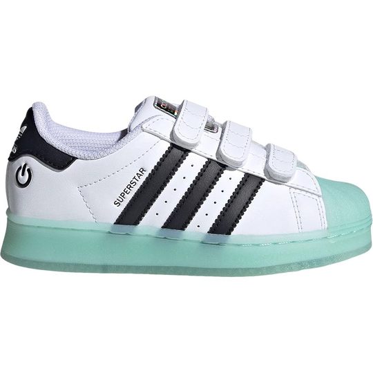 Adidas Clover children's sports and leisure fashion Velcro shell toe sneakers IG7004 IH8008