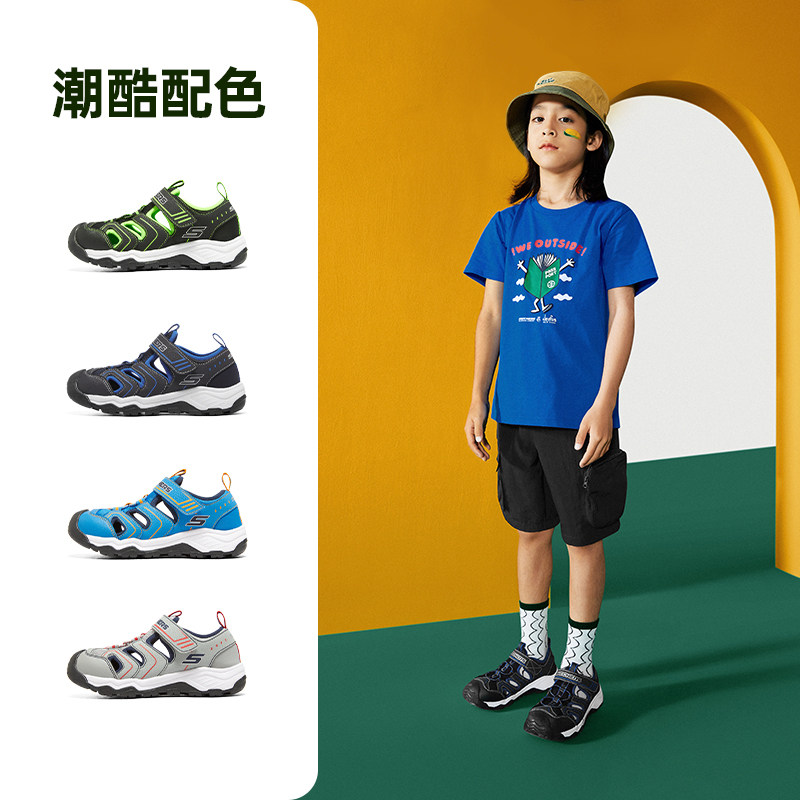 skechers斯凯奇旗舰店夏季新款童鞋 skechers童鞋凉鞋