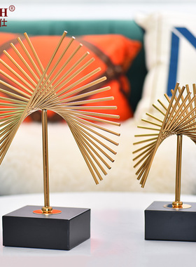 轻奢风家居饰品样板房创意摆件