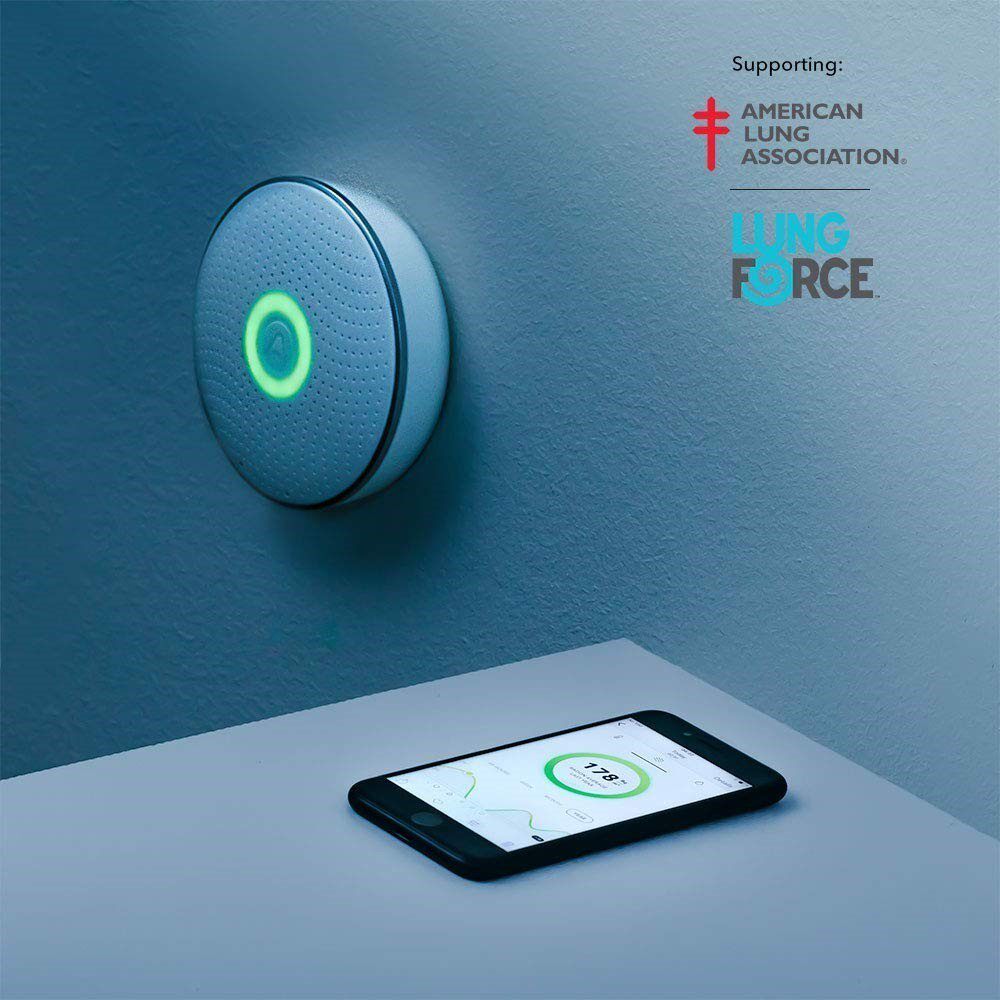 美国原装进口AirThings 智能氡气仪检测仪带温湿度检测蓝牙