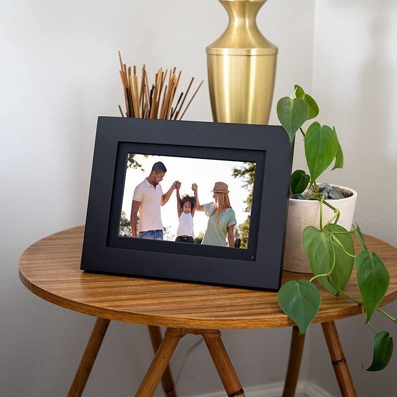 PhotoShare 家庭成员分享照片智能数字云相框 Wifi联网 8英寸.