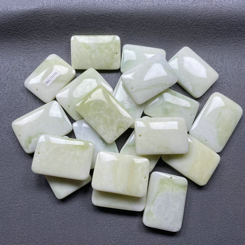 天然正品老坑翠玉西安蓝田玉平安无事牌挂件兵马俑活玉礼品带证书 - 图3