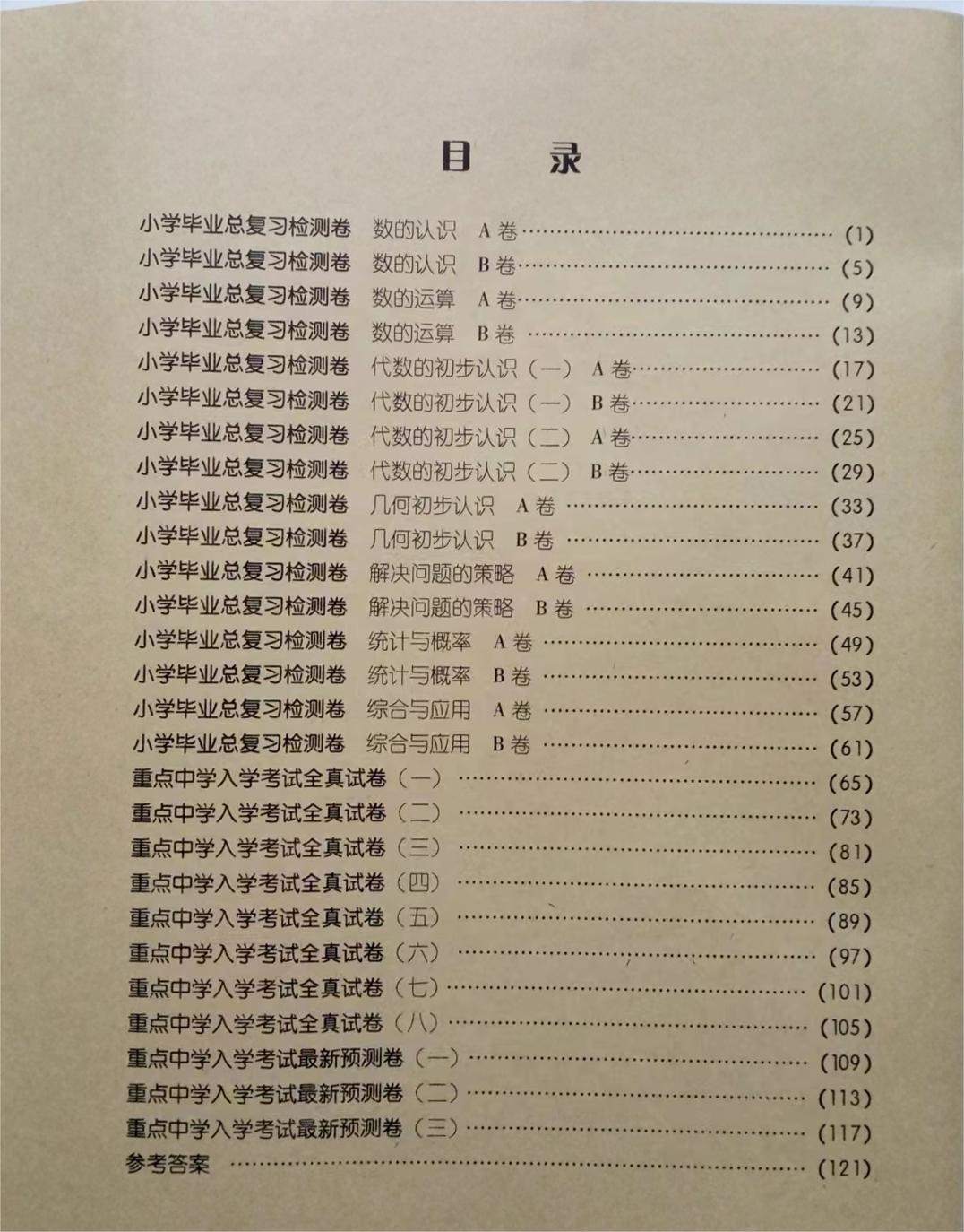 云南省小学毕业总复习重点中学入学考试全真试卷语文数学部编版小升初总复习小学六年级升初中小考真题卷知识点强化训练复习资料 - 图2