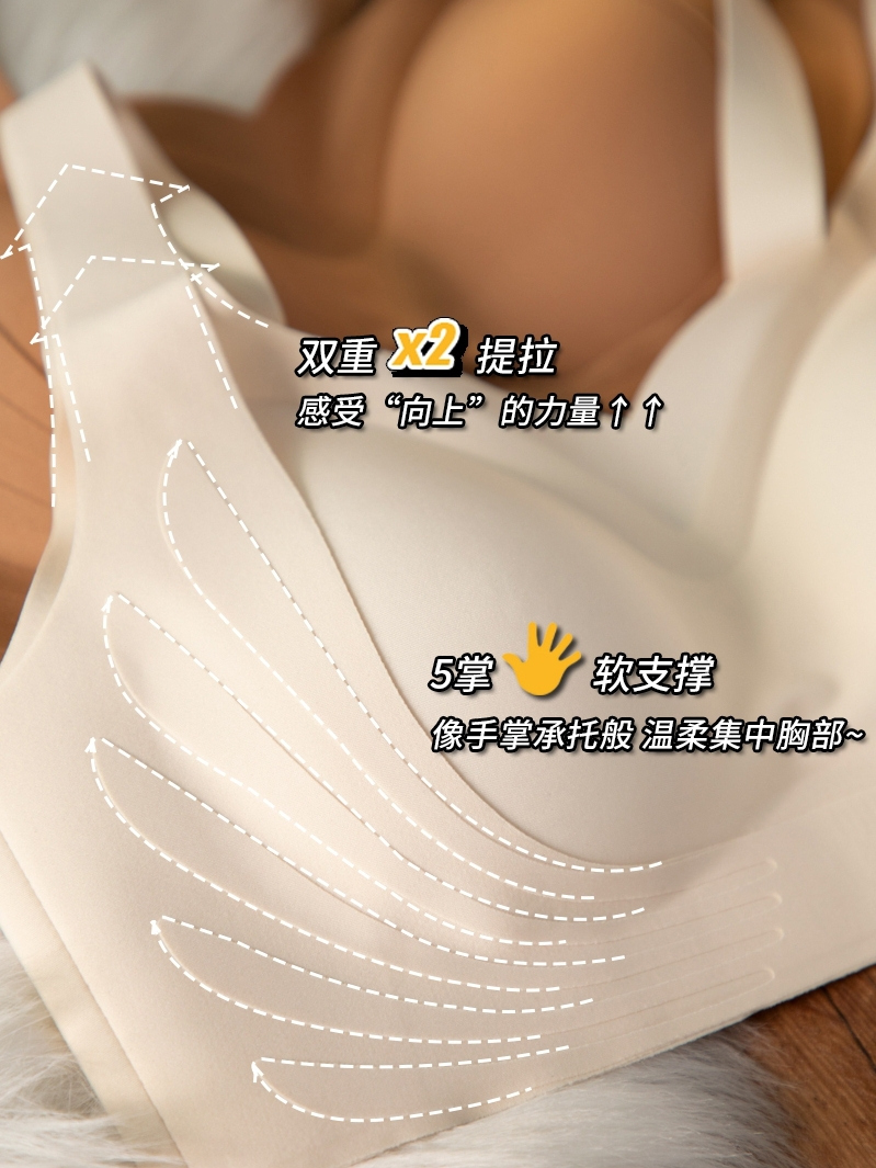 芬蓓莎反重力提拉女王大胸显小胸聚拢内衣女文胸S5_莎琪高端内衣店_女士内衣/男士内衣/家居服-第4张图片-提都小院