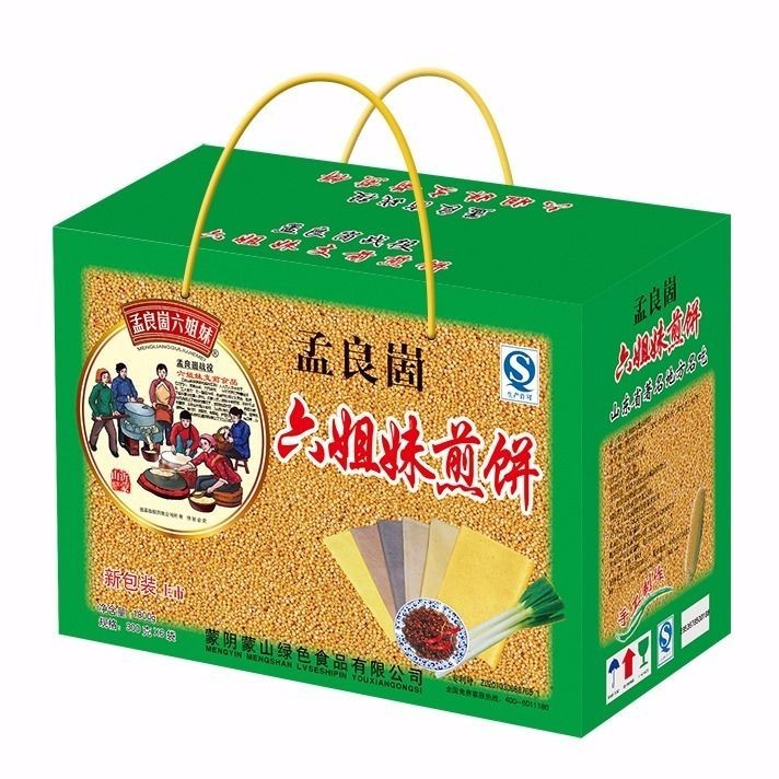 山东大煎饼孟良崮六姐妹沂蒙临沂纯手工鏊子粗粮杂粮特产礼盒包邮 - 图3