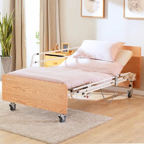 世道智能护理床家用多功能加宽老人电动床单人病床家庭康复升降床 - 图0