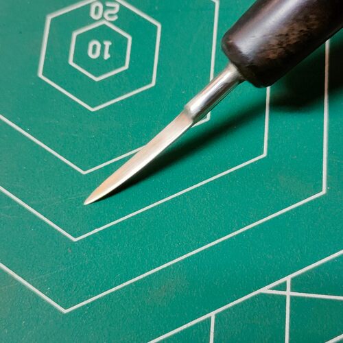 小布眼片纹刻刀blythe眼片工具抹刀立体纹纹理雕刻 老五刻刀 - 图2