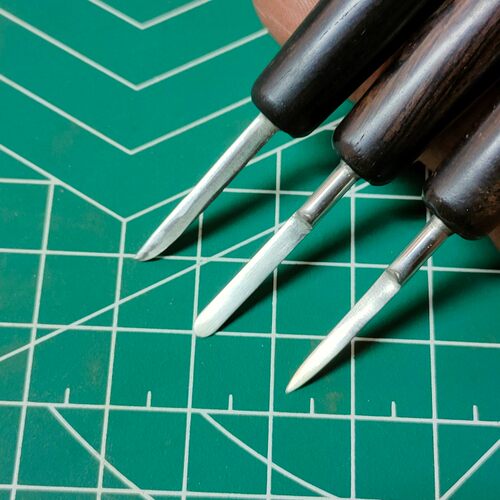 小布眼片纹刻刀blythe眼片工具抹刀立体纹纹理雕刻 老五刻刀 - 图0