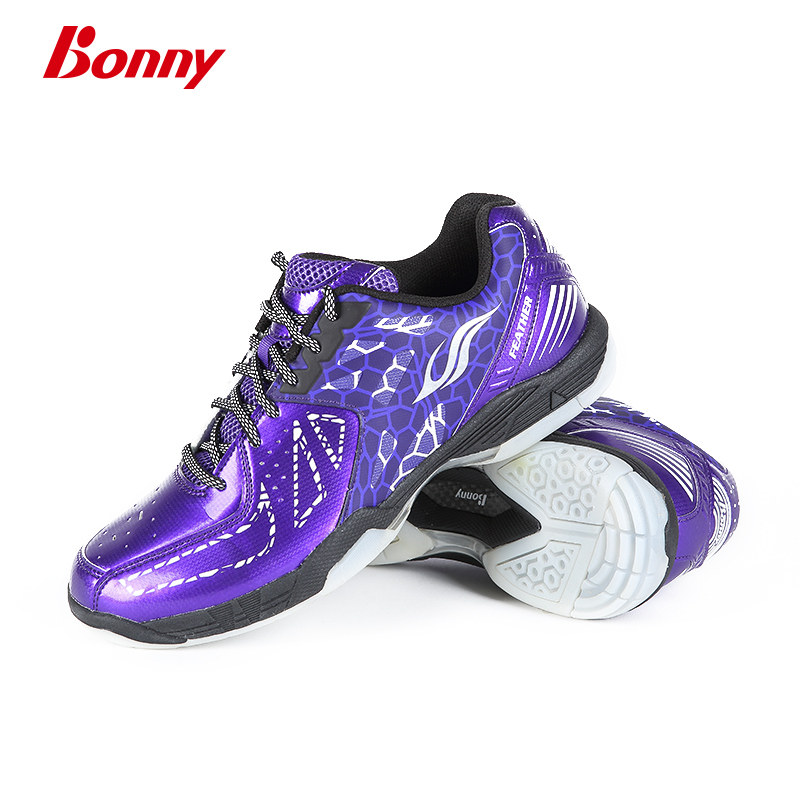Bonny/波力轻羽007 008专业羽毛球鞋减震男士女士运动鞋透气抗扭