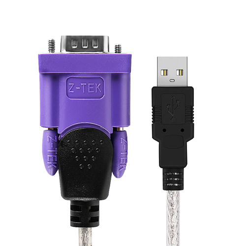 Z-TEK力特 USB转rs485/422串口线9针通讯线ft232工业级转换器485转usb/ZE628 - 图3