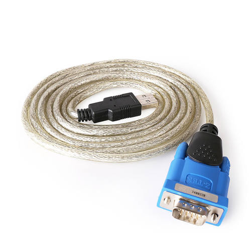 Z-TEK力特 工业级USB转rs232串口线台湾PL2303db9针COM口公头串口转换器Type-C转rs232串口线/ZE394C - 图1