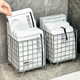Ins Wrought Art Storage Basket Office Door Storage Box Desktop Large Capacity Cosmetics Debris Mask Storage Rack