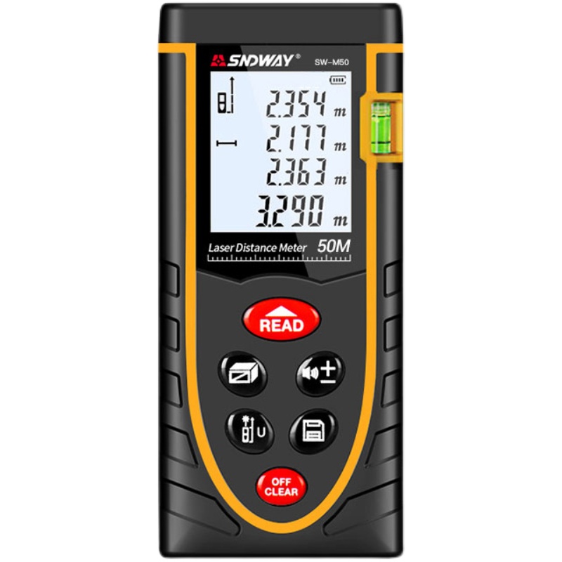 深达威SW-M70A手持式激光测距仪SW-M50A红外线电子尺SW-M100A/120 - 图3