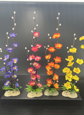 海鲜姿造拼盘干冰小壶花草点缀