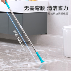 Волшебная метла 茶花魔术扫把刮水拖地两用刮地板刮水器地面神器硅胶浴室卫生间 Camellia