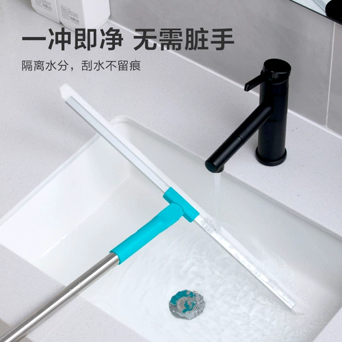 茶花 Wiper Wiper Magic Broom Mopping Dual-Compurper Wiper Artifact Silicone Ванная комната ванная комната ванная комната ванная комната ванная комната