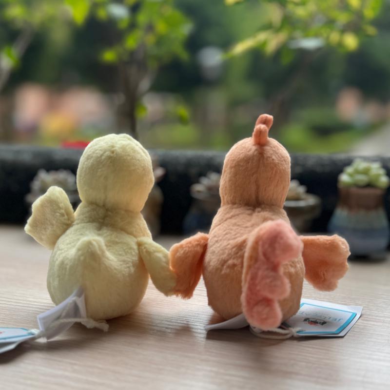 英国Jellycat Fluffy Chicken/Duck 毛绒鸡 毛绒鸭毛绒绒玩偶公仔 - 图2