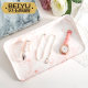 Marble tabletop perfume storage rack