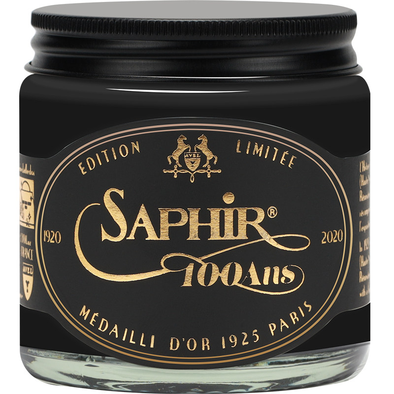 SAPHIR莎菲雅CREME 1925百年纪念款100ml 手工皮鞋进口护理油鞋油 - 图3