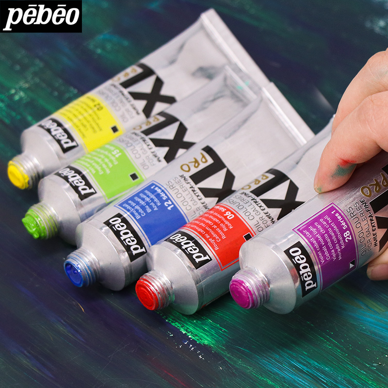 进口法国Pebeo贝碧欧XLpro艺术家级画家油画颜料写生创作通透油彩 - 图2
