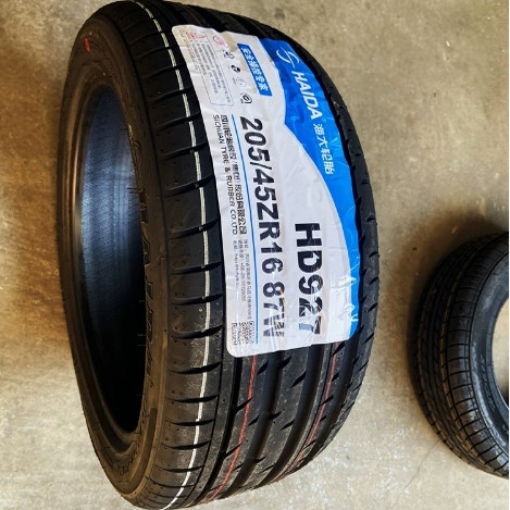 改装双导线扁胎195/45R15 20545r16汽车轮胎21545r17寸 225/40R18 - 图2
