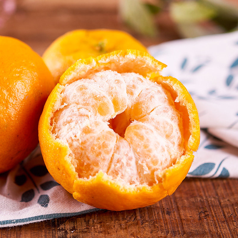 长阳椪柑新鲜橘子孕妇水果薄皮蜜柑子桔子湖北宜昌特产带箱2250g