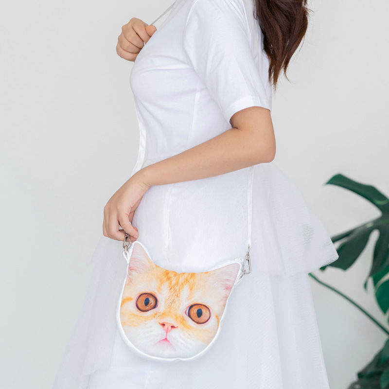 DIY斜跨包定制狗猫帆布单肩包定做logo卡通明星大头异形手机包袋,淘宝优惠券,粉丝福利购,淘宝优惠卷