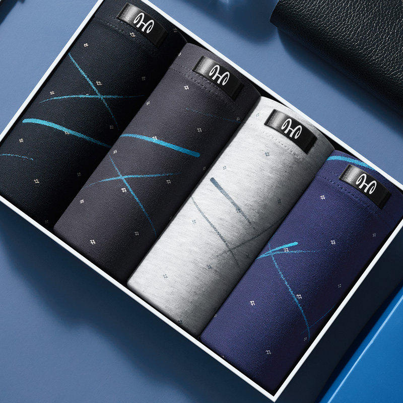 恒源祥男士内裤纯棉男生平角裤夏季薄款透气大码四角抗菌裆短裤头,淘宝优惠券,粉丝福利购,淘宝优惠卷