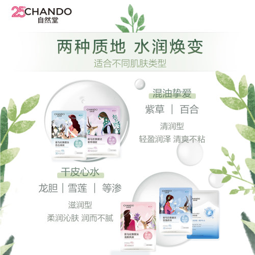 [百亿补贴]自然堂喜马拉雅植物补水面膜21片补水保湿官方旗舰店 - 图1