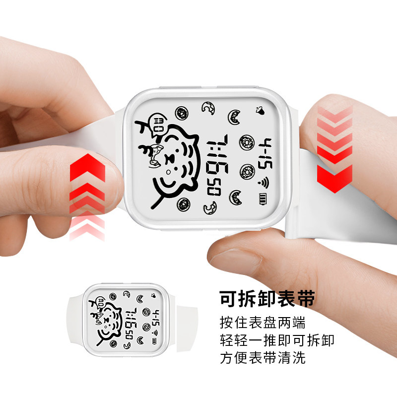 黑科技女ins风简约气质防水男表 多伦兹国产腕表