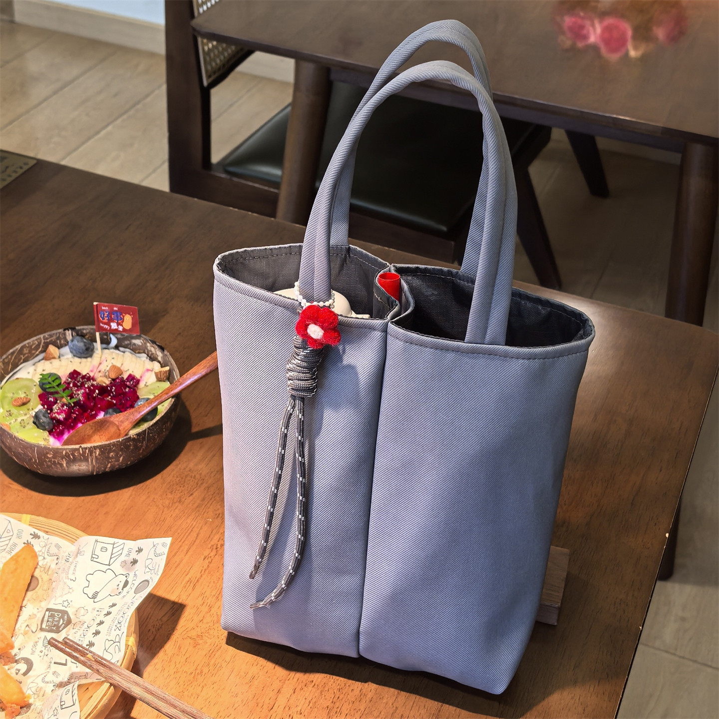 双杯水杯套包保温杯套装水杯袋子焖烧杯袋便当包圆形饭盒袋ins风,淘宝优惠券,粉丝福利购,淘宝优惠卷