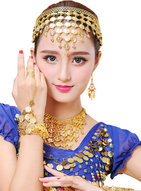 印度舞肚皮舞饰品指环手链