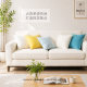 Velvet soft and comfortable solid color sofa pillow
