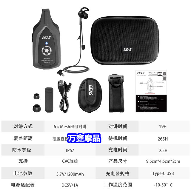 F6mesh network fully covers 6-person group intercom