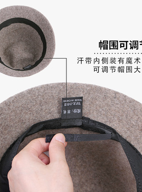 手工中老年保暖秋冬季薄款渔夫帽