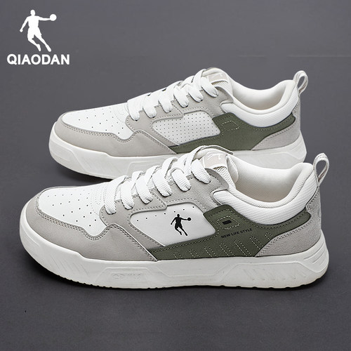 乔丹男鞋运动鞋2025冬季新款男士休闲板鞋官方旗舰店正品低帮鞋子 - 图0