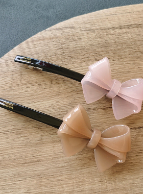 亚克力法式气质马尾夹盘发夹
