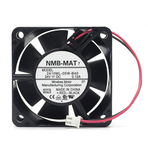 NMB变频器DC24V风扇2410ML-05W-B40/B49/B50/B59/B60/B69/B70/B79 - 图1