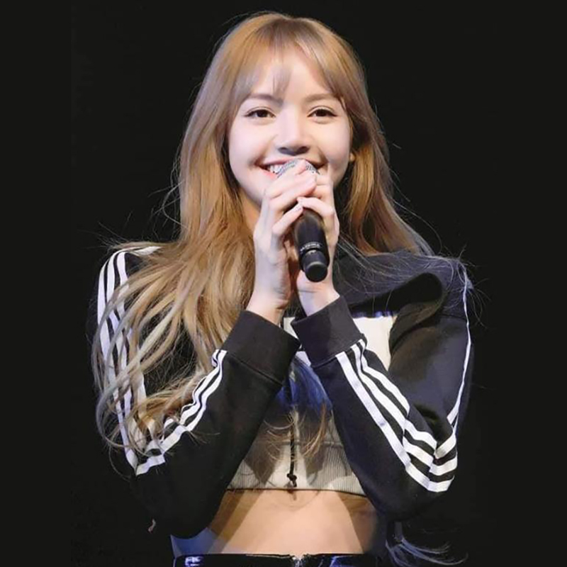 Lisa同款丨卫衣韩舞上衣罩衫皮裙套装blackpink打歌服女团舞台装 - 图1