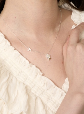 poetictwinkle锁骨链925925纯银