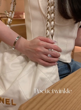 开口戒指珍珠PoeticTwinkle